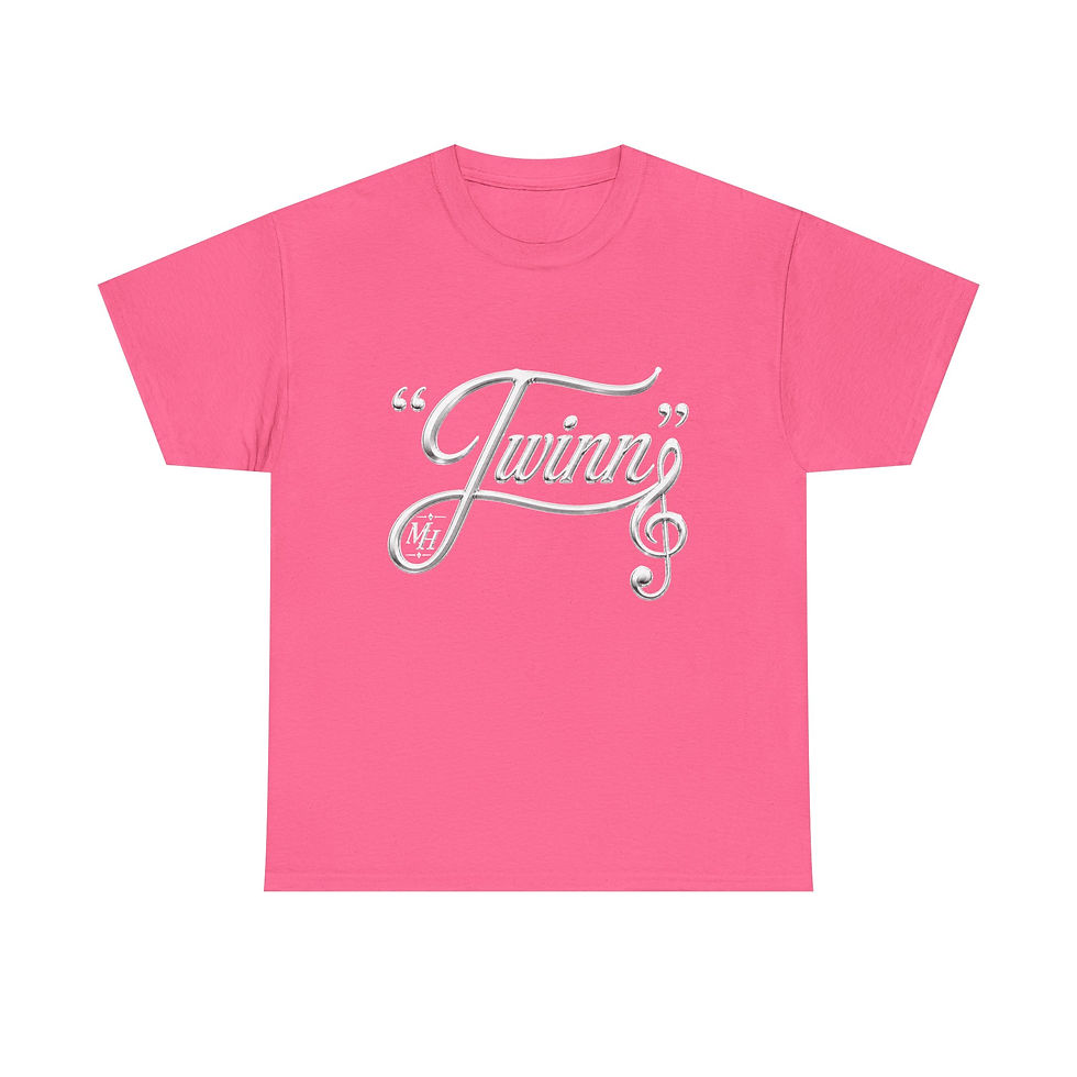 Thumbnail: Michael (Twin) Harris Dark Unisex Heavy Cotton Tee