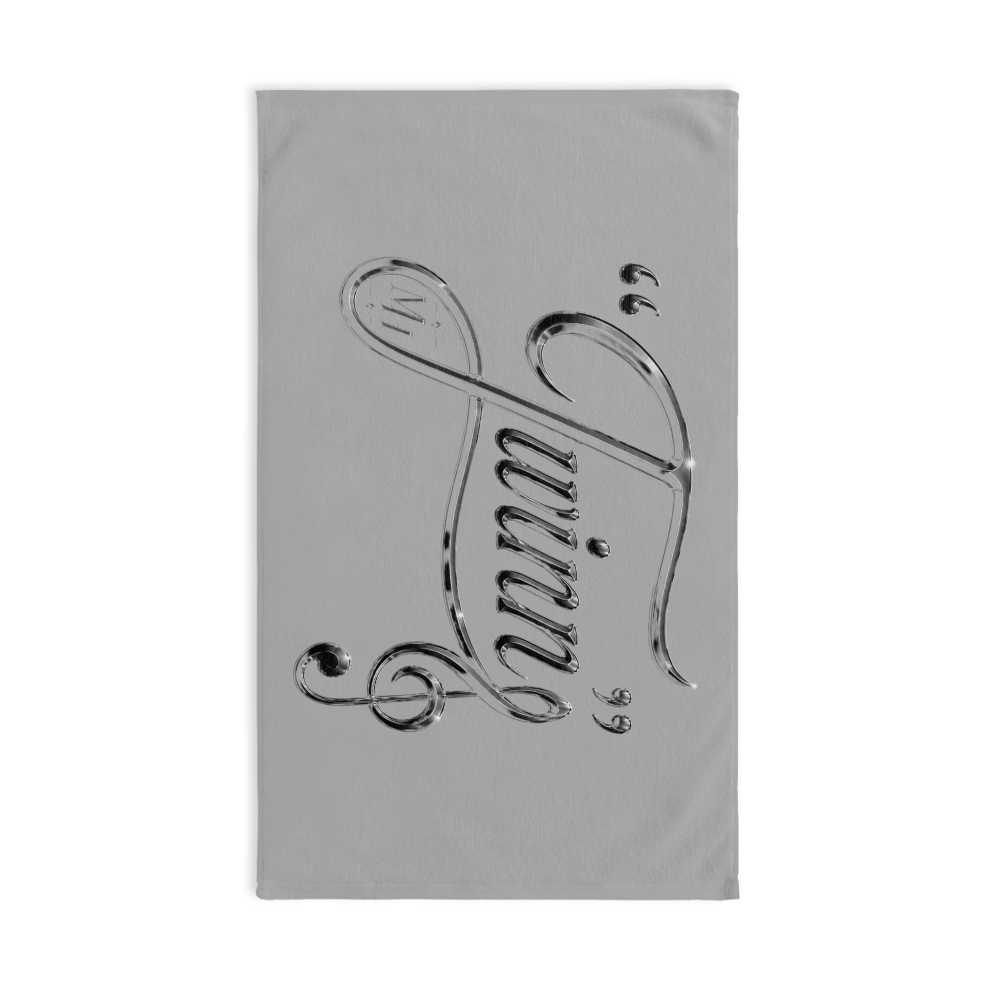 Twinn Gray Personalized Towel