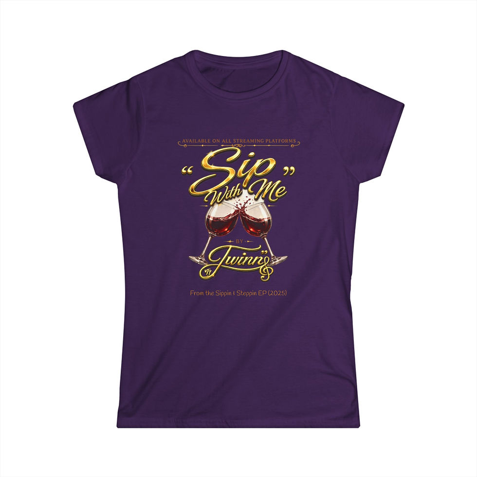 Thumbnail: "Sip With Me" — Women's Wine Lover Tee v2