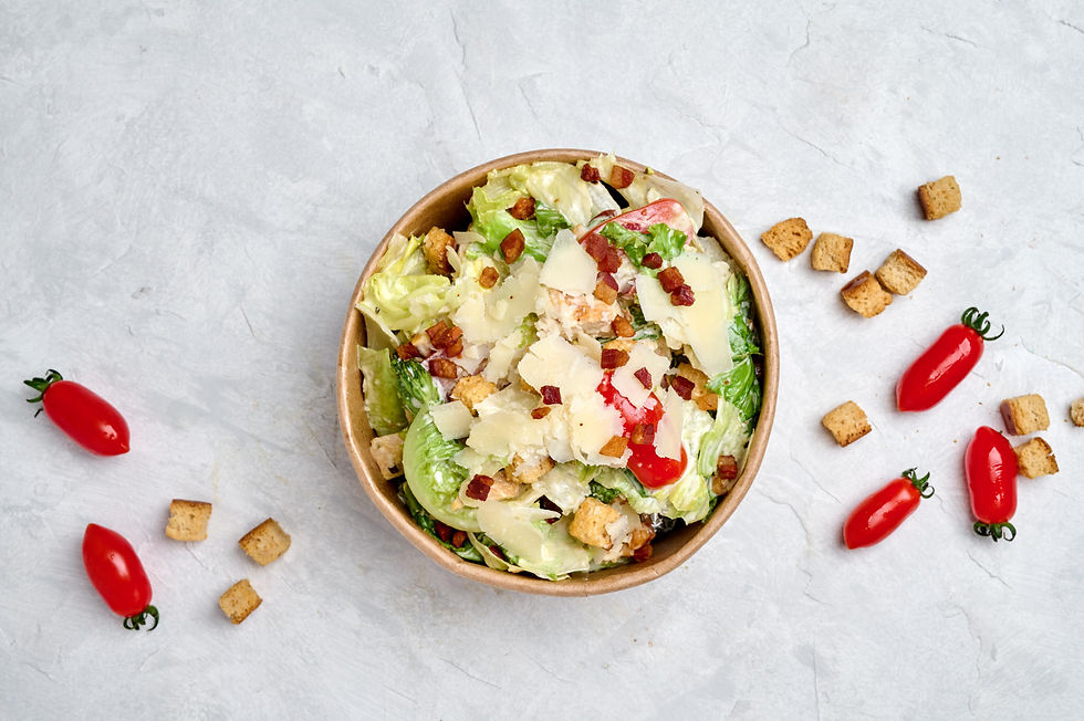 Arranged Food and Objects