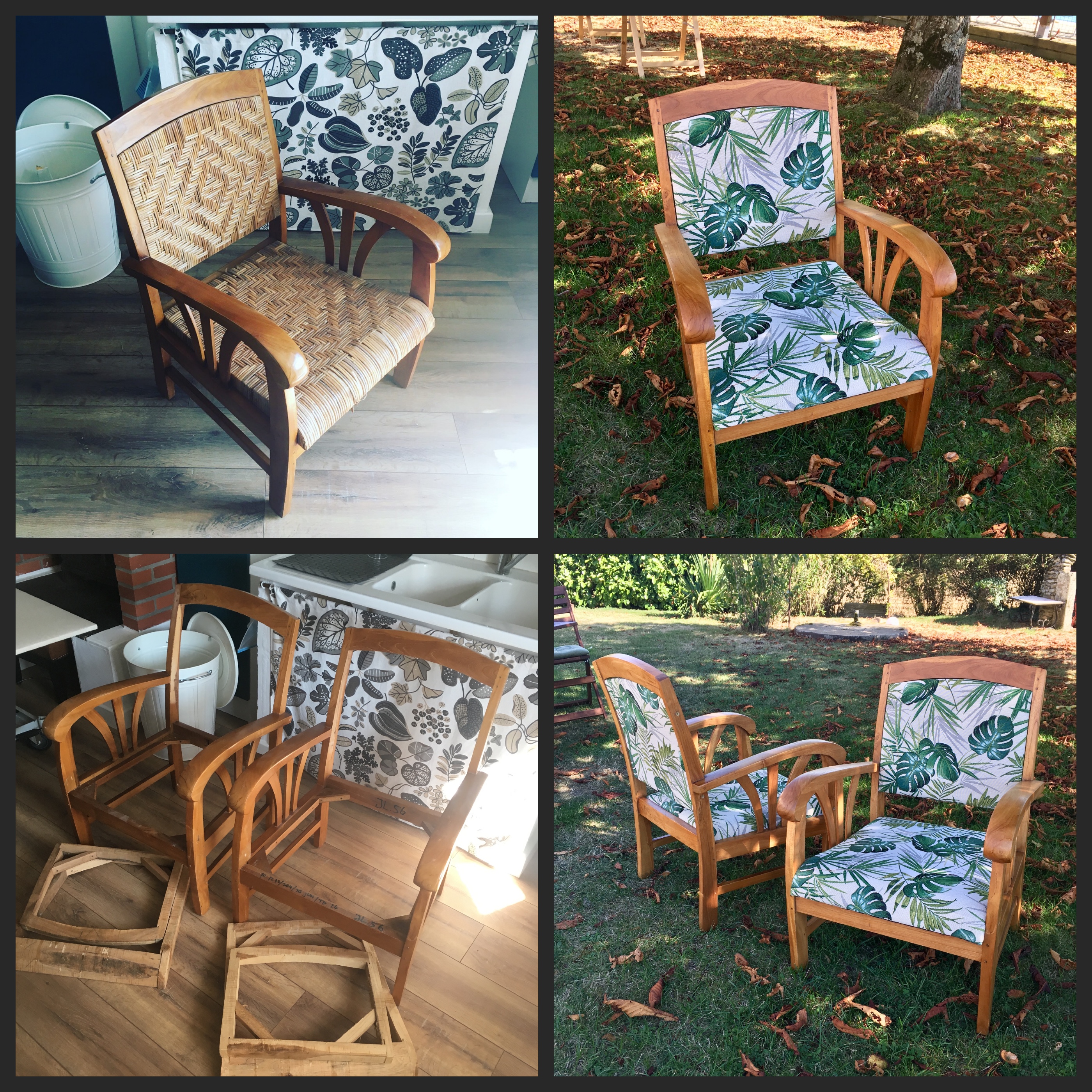 Fauteuils coloniaux