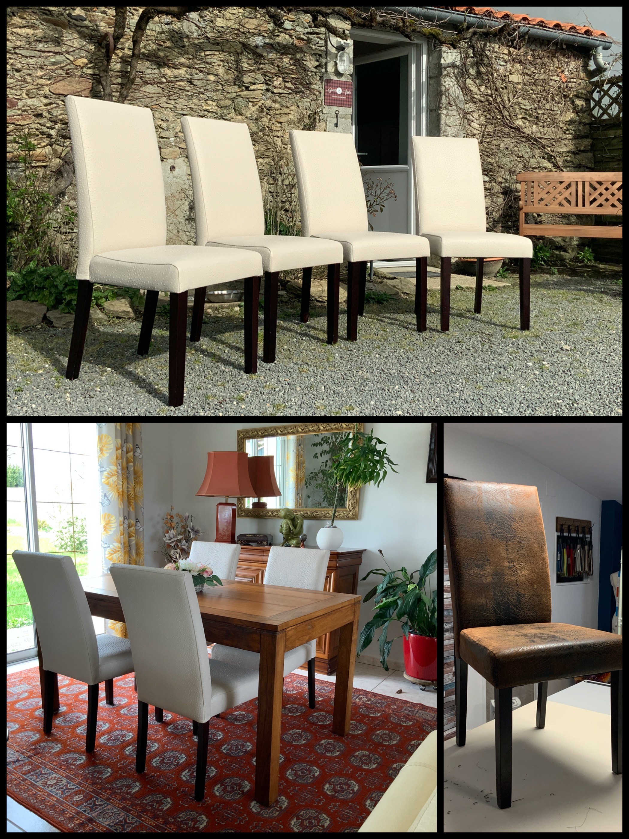 Chaises "Maisons du monde"