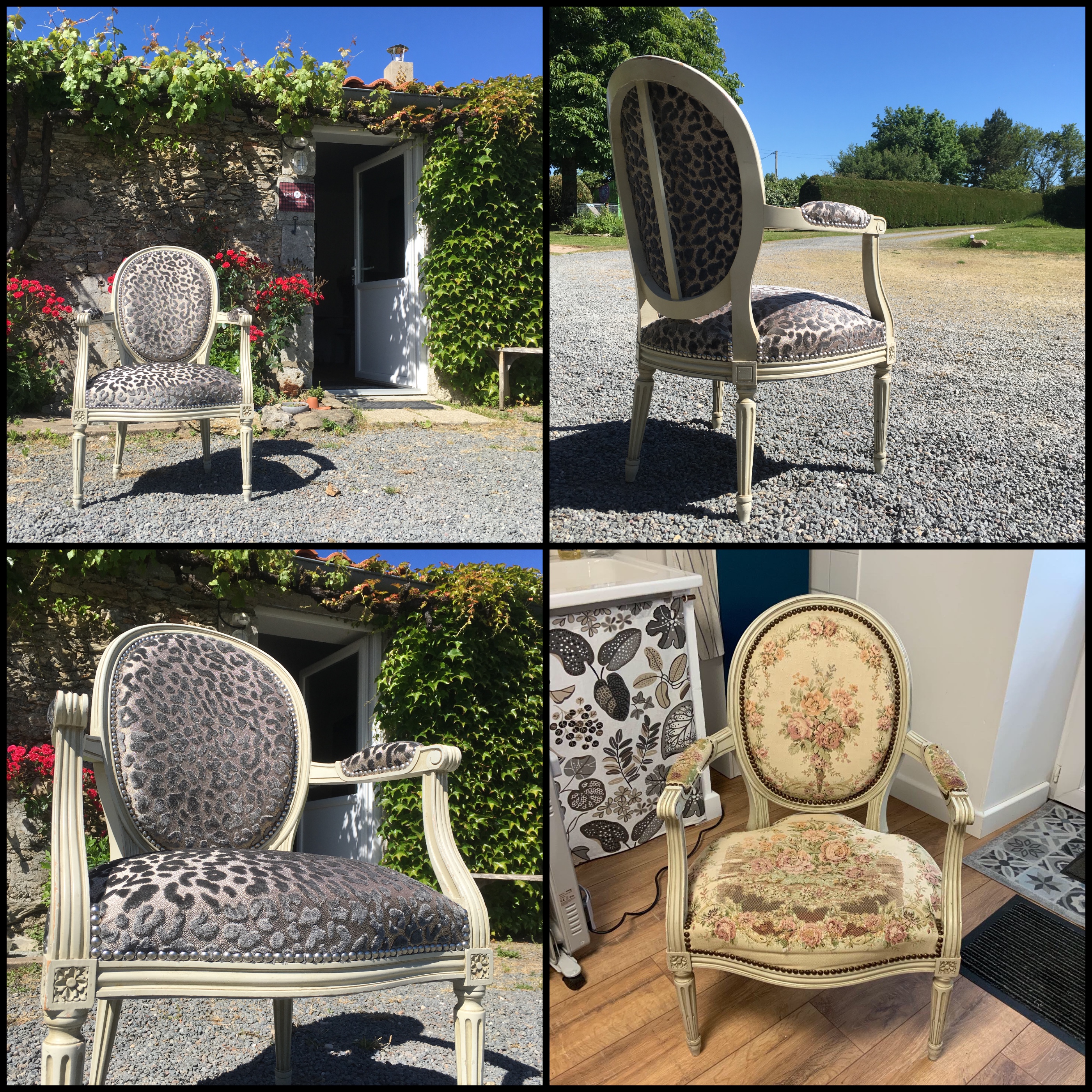 Fauteuil Cabriolet Louis XVI