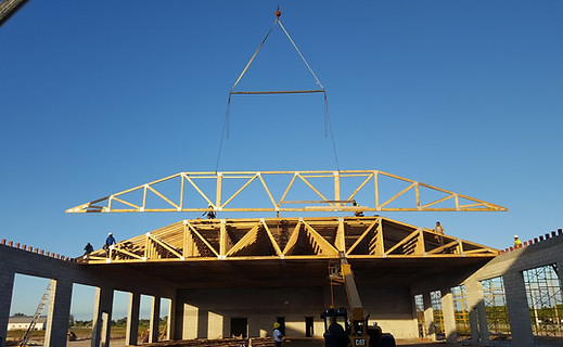 truss setting