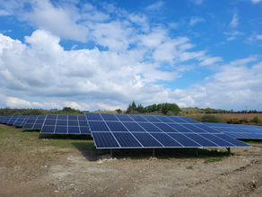 Solar park securing in Ireland