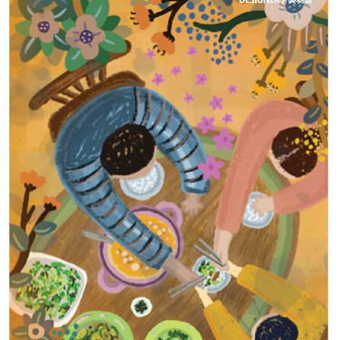 這一桌幸福滿滿