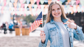 What happens to family petitions when the resident becomes a citizen?