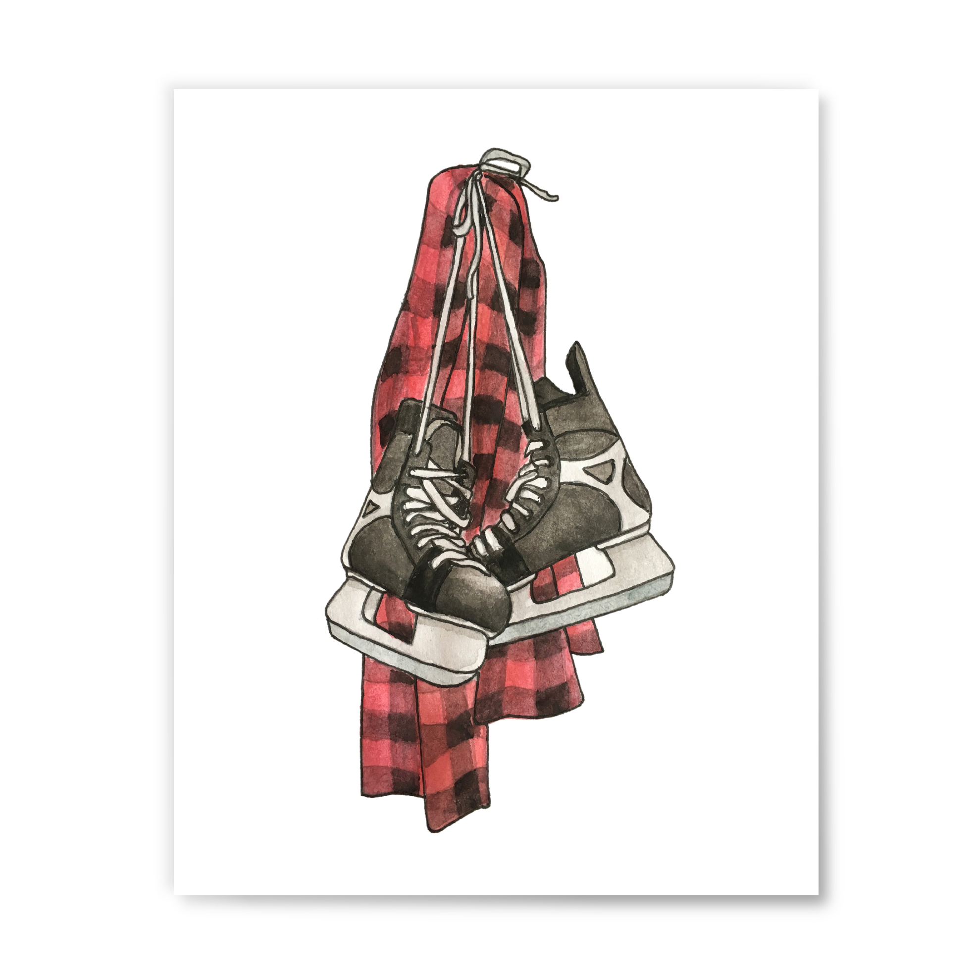 Hockey Skates Print