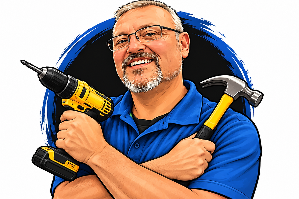 Gespannter Handwerker mit Werkzeugen.png