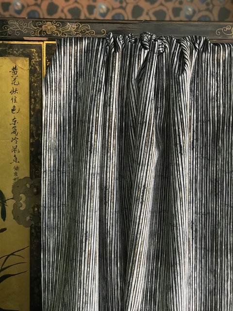 Cecile Stripe Velvet Fabric Webpages