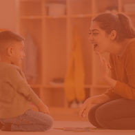 ABA technician with an autistic student for spectrum solutions of savannah