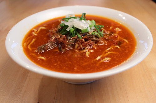 【2辛】からなりのユッケジャンラーメン ※麺も付いてます。の外観