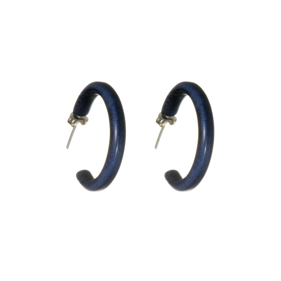 Thumbnail: Magda Large Hoop Studs