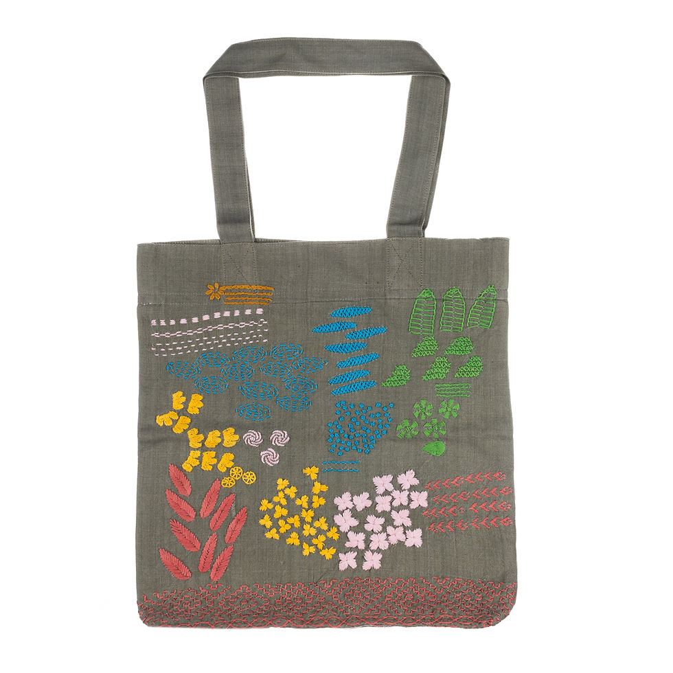 Thumbnail: Rural Threads Tote Bag