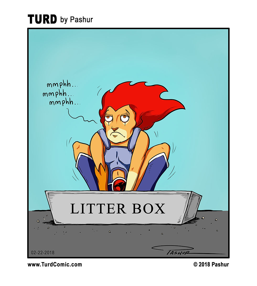 Lion-O Makes Poopie
