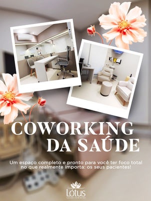 Espaço Coworking: Saúde da Lótus Mulher