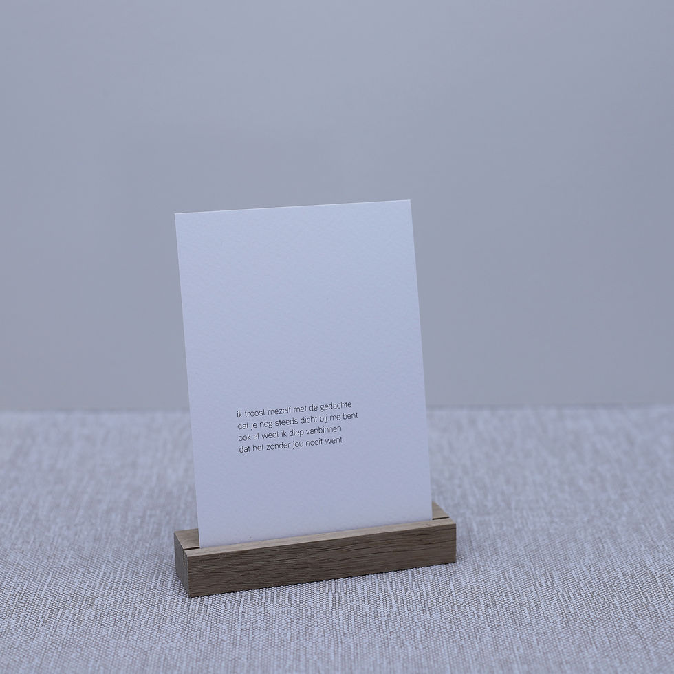 kaartenhouder m (12 cm)