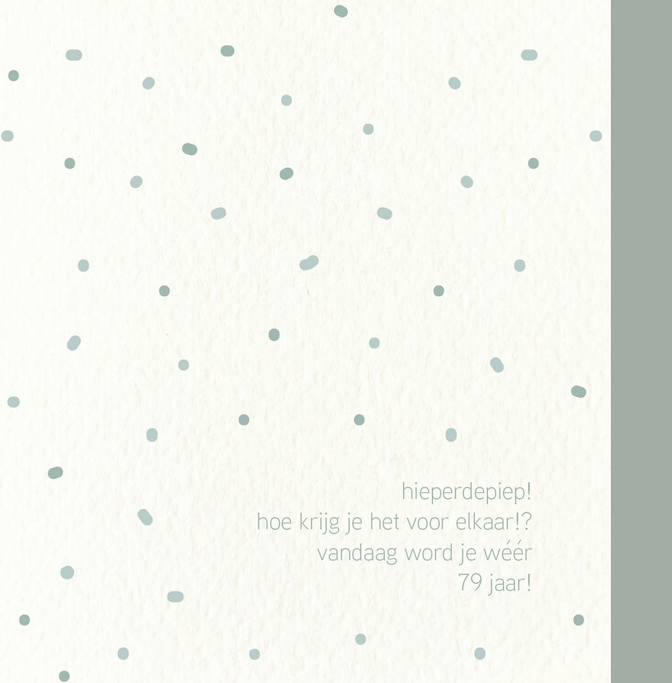 wéér 79 jaar!