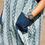Thumbnail: DAWN PATROL : Yippie Indigo cotton poncho