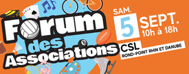 Forum des associations de Franconville : 5 septembre de 10h00 à 18h00.