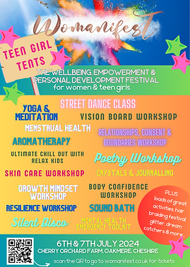 Womanifest 2024 Teen Tent