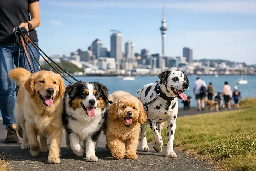 Dog Walking for Social Dogs Around Auckland