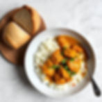Mild Chicken Curry with RIce