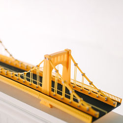 Pittsburgh Three Sisters Bridge Cookie Table Display Rental