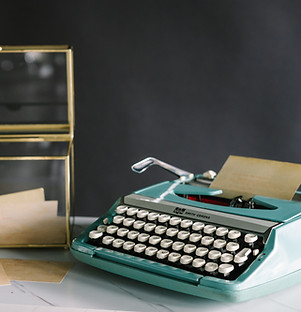 Typewriter Guestbook