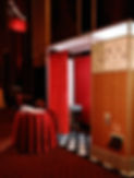 enclosed vintage photo booth