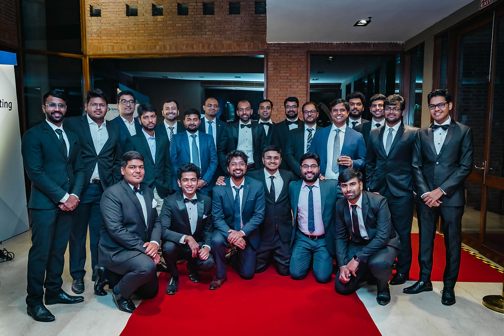 Group Photo at the awards night