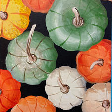 Realistic Gourds Canvas