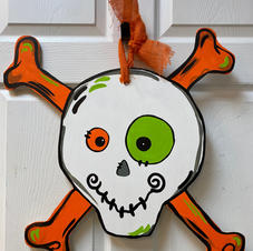 Skull & Crossbons Wood Cutout