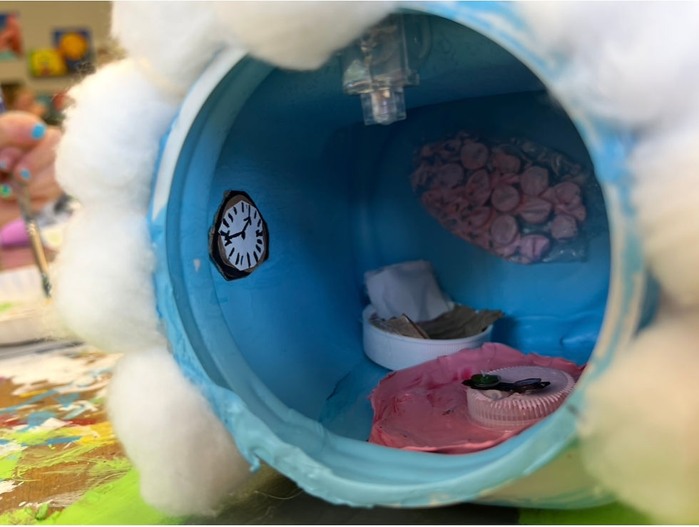 Thumbnail: Recycle and Recreate BIG kids, July 13-16, 1:30-4pm
