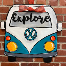 VW Bus Wood Cutout
