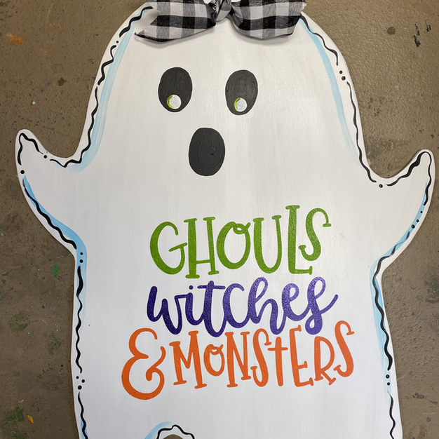 Ghost Wood Cutout