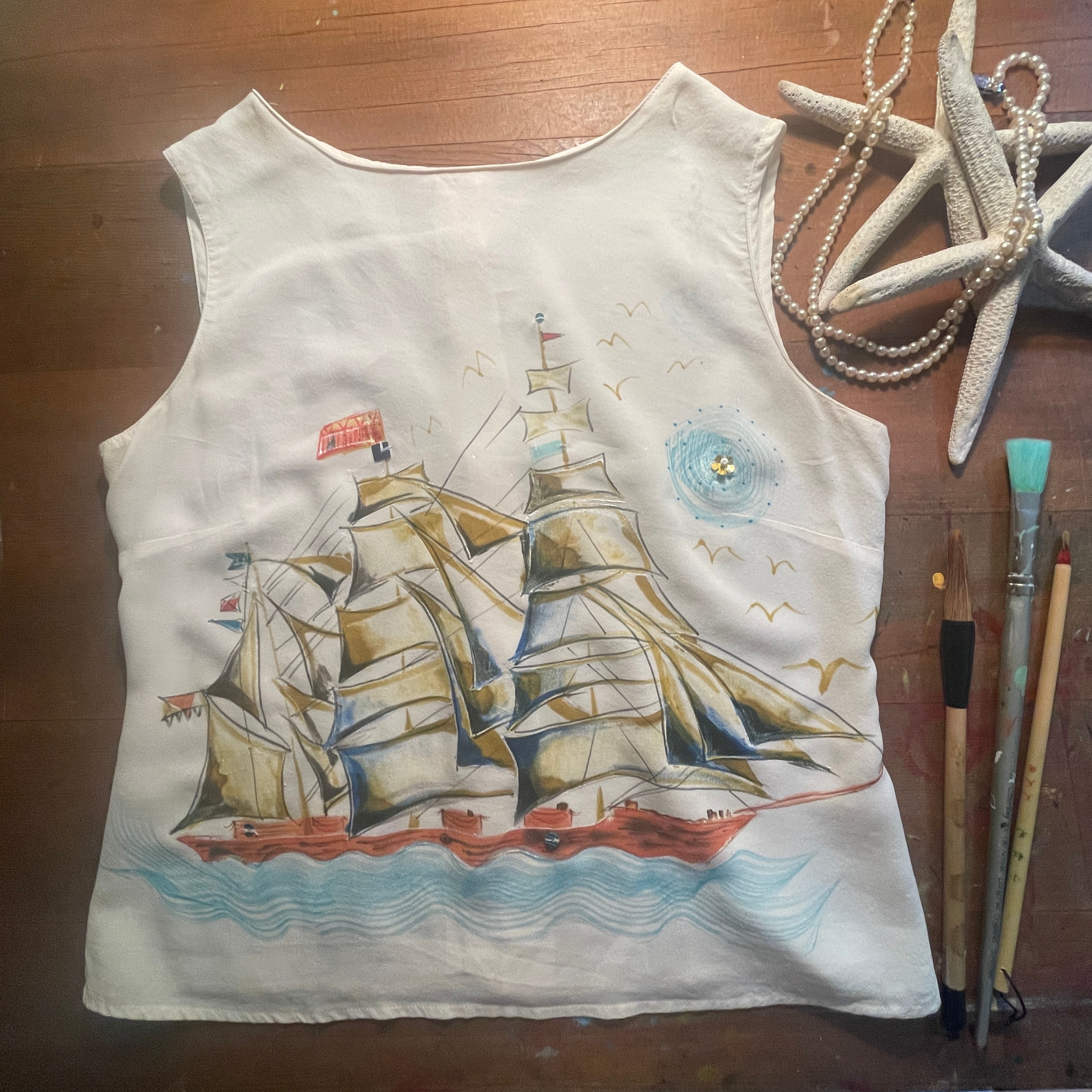 Clipper Ship Blouse.