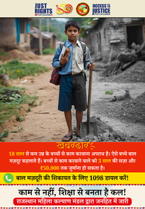 Child Labor Awareness Poster