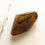 Thumbnail: Structural 3D triangle natural amber dark green color pendant