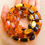 Thumbnail: Multicolor small rectangle beads amber necklace (3 styles)