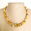 Thumbnail: Genuine, not heated white/grey colors amber chips beads necklace