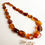 Thumbnail: Natural Baltic Amber Necklace - Deep Cognac, Unique Shapes, One-of-a-kind