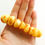 Thumbnail: Massive natural not heated amber nuggets bracelet
