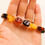 Thumbnail: Mix color rectangle amber beads elastic everyday bracelet