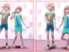 Combination pose 01 (Child)