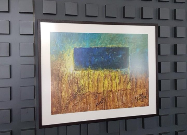 Kalush Orchestra Print — BRAVE U Fund artifact