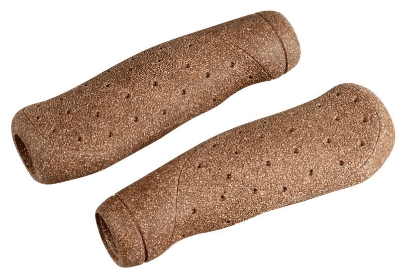 Ergotec OHIO Dura Cork Brown Rubber Comfort Bicycle Handlebar Grips