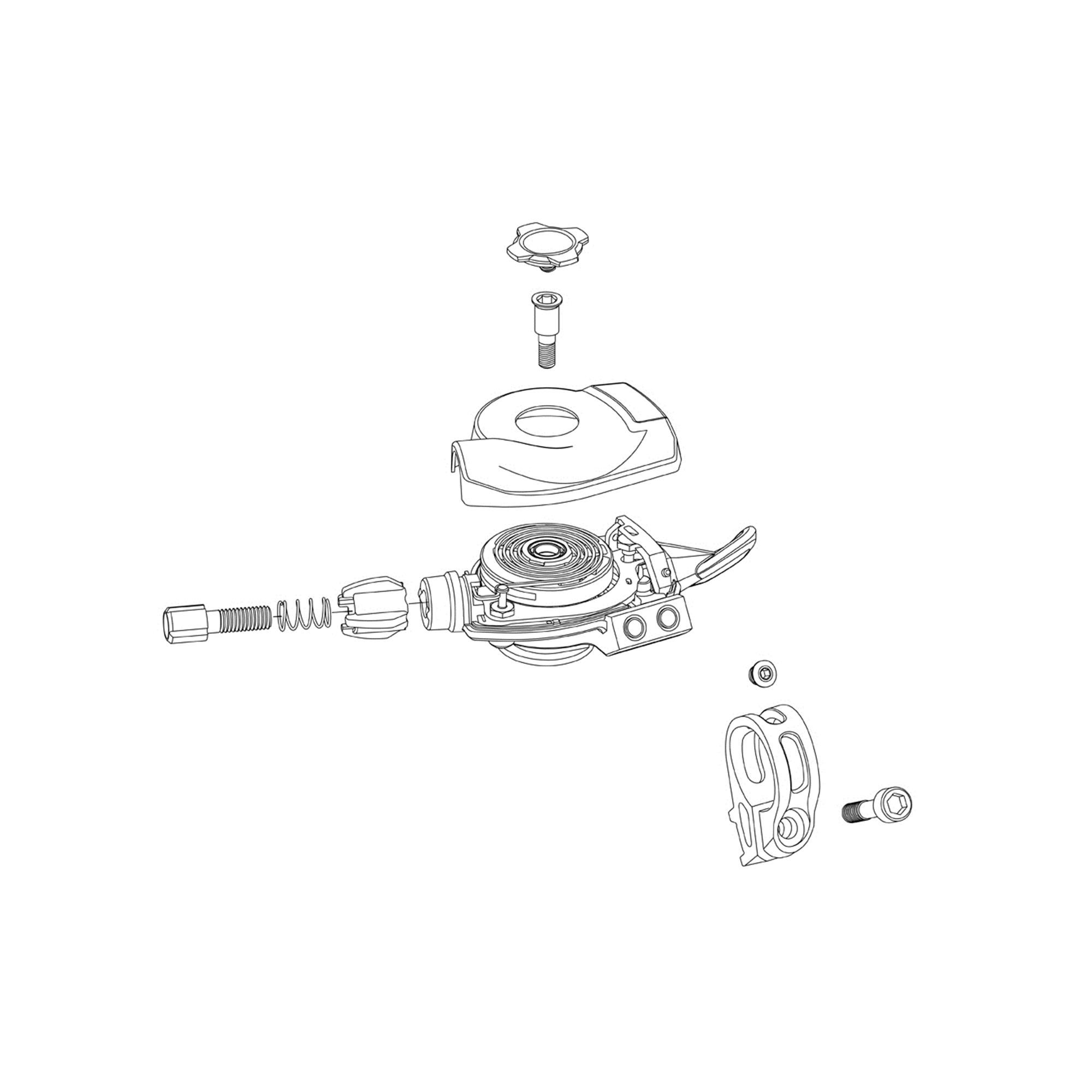 SRAM Cable Hose Clips Qty 2
