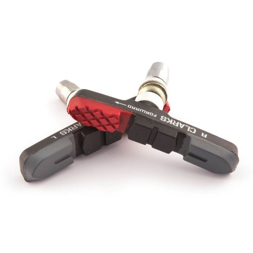 Clarks CPS301 72mm V Brake Pads Triple Contour Design Pair