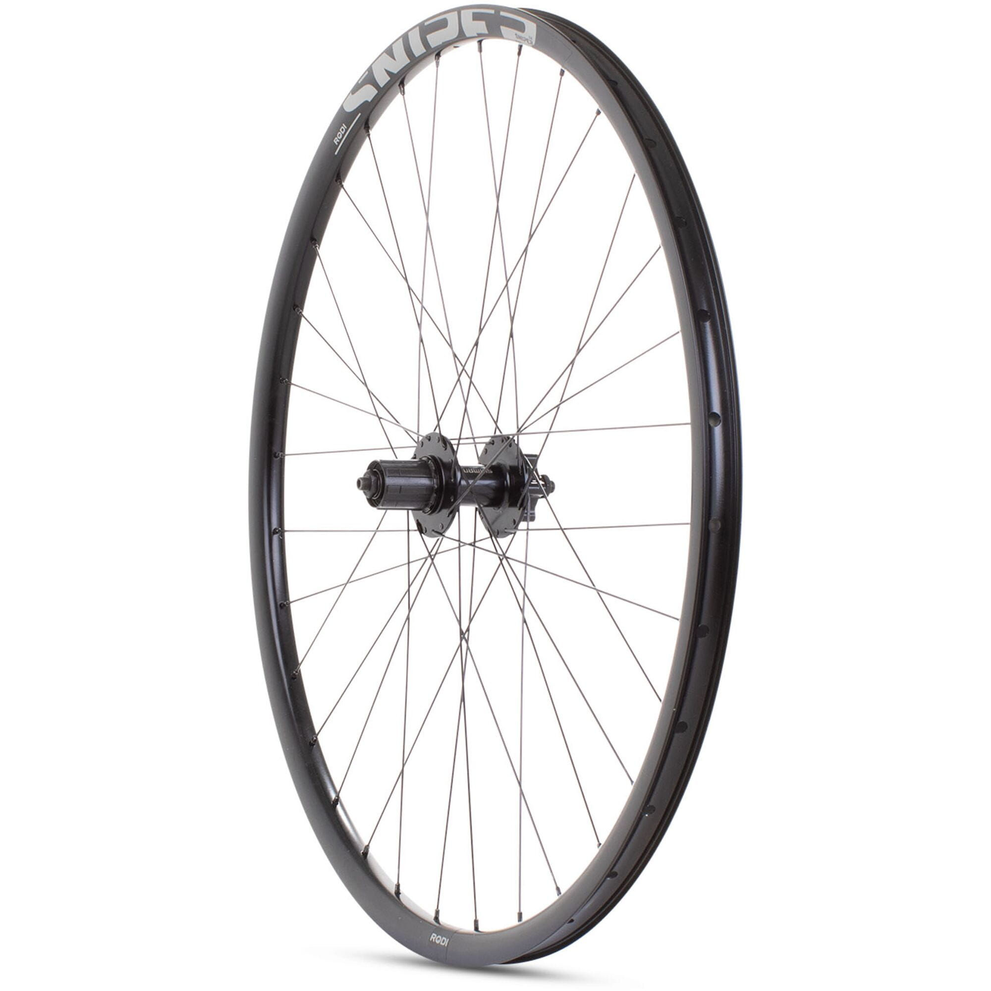 M Part Gravel Rear Wheel Shimano QB 400 6B Hub QR 135mm 700c Sniper 24 Rim black